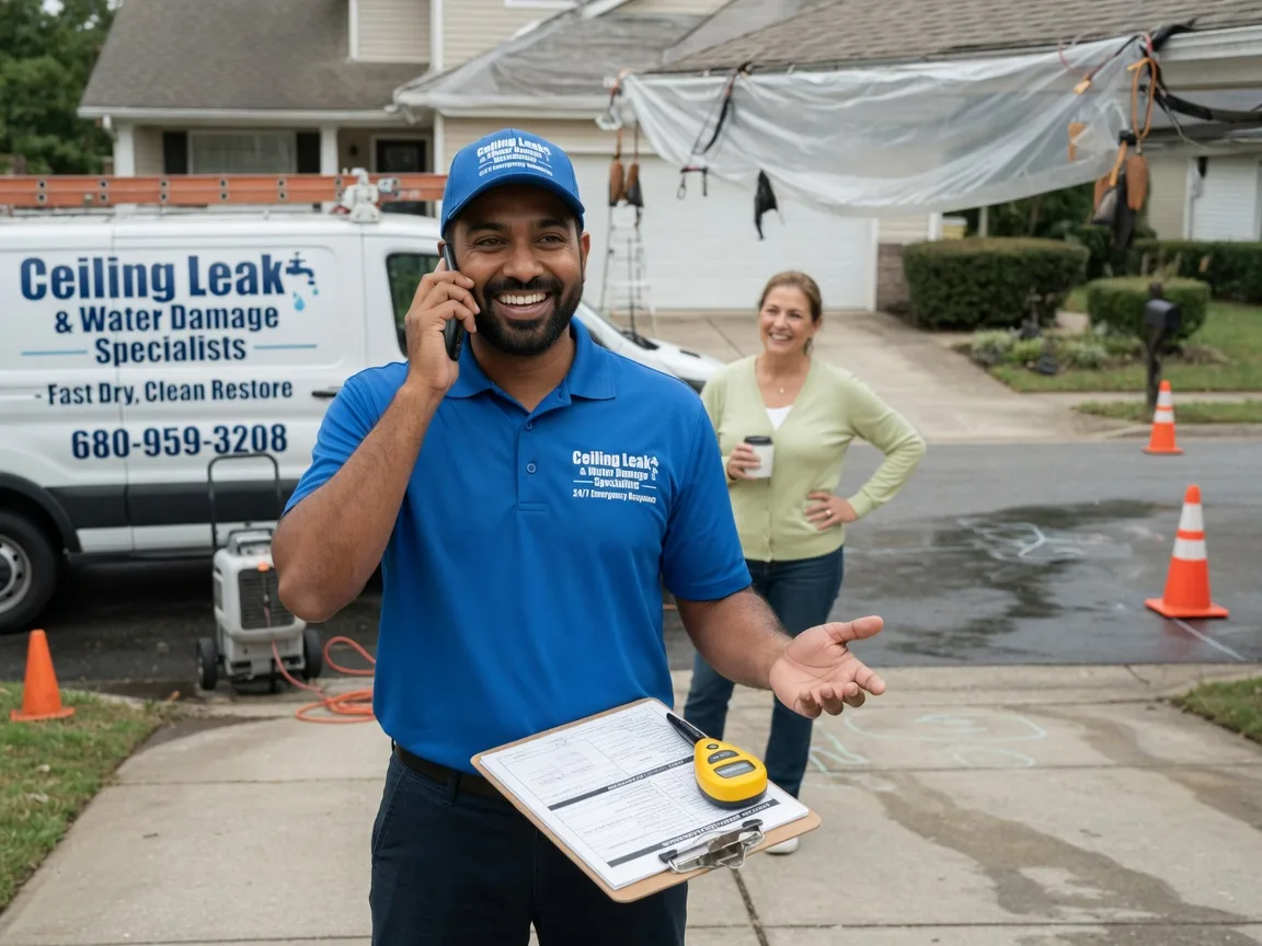 Ceiling Leak Cleanup Surveyor, WV FAQs